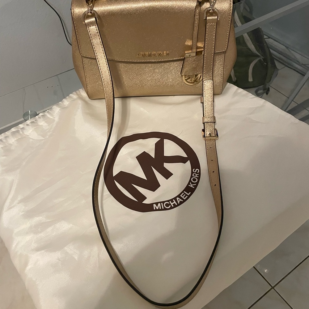 Michael Kors Gold Purse.